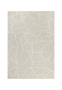 WECONhome - Kurzflorteppich Hamptons TWENTYSIX - elegant, robust, Mosaik Design - creme weiß