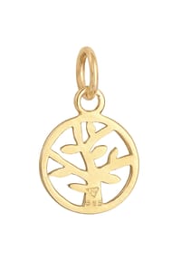 elli. PREMIUM Anhänger Lebensbaum Tree Of Life Symbol Edel 585 Gelbgold Bild 2