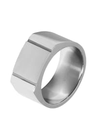 Adelia's - Herren Ring aus Edelstahl - silber