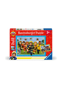 Ravensburger - Feuerwehrmann Sam Puzzle "Die Rettung naht", 2x12 Teile - 