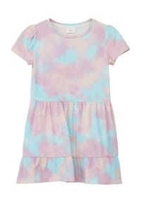 s.Oliver - Volantkleid, kurz, für Kinder - 02A6 WHITE