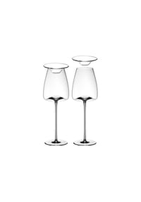 ZIEHER Weingläser + Deckel Vision Straight 540 ml 2er Set transparent - VISION - transparent