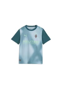 PUMA® - Ausweichtrikot Borussia Mönchengladbach, 2026/27, für Kinder - COLD GREEN-SEAFOAM