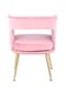 Kayoom Stuhl Jolene 125 rosa – Eiche retro Bild 13
