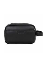 ARMANI EXCHANGE - Herren Kulturbeutel - Alex Beauty, Waschtasche, Lederimitat, 15x22x7cm (HxBxT) - Blau