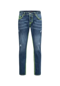Rock Creek - Jeans Comfort Fit dicke Nähte Loose Fit - Blau