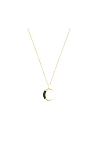NOELANI - Kette mit Anhänger für Damen, 925 Sterling Silber | Mond - Gold
