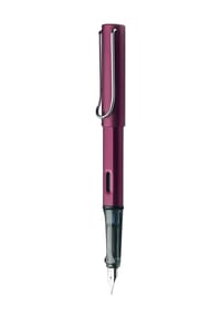 LAMY - AL-star Füllhalter, F - BLACK PURPLE, blau