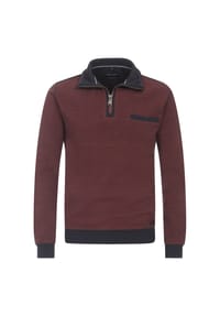 CASAMODA - Herren Sweatshirt uni - Bordeauxrot