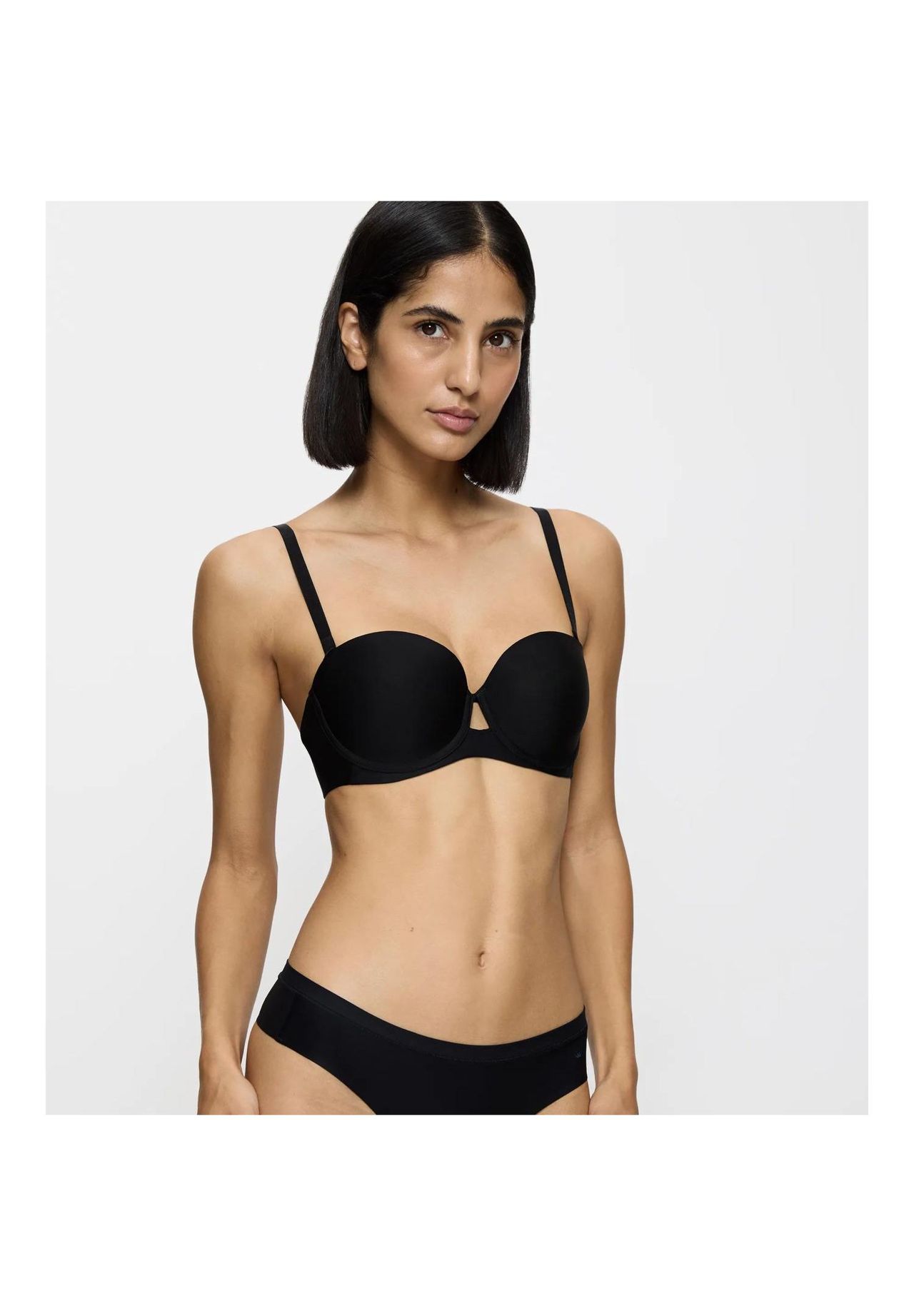 Triumph Pure Micro Multiway-Bh, TräGerlos, Gepolstert, FüR Damen, Schwarz, 70E