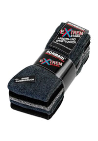 normani® - 10 Paar Extrem Stabile Arbeits & Sportsocken Extrem - Anthrazit