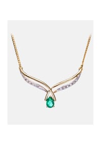 Diamant L'eternel - Halskette, mit Diamant, 375 Gelbgold - gold