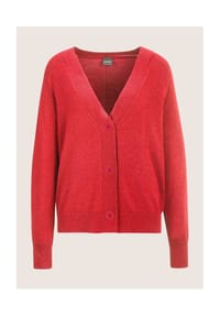 MADELEINE - Kurze Strickjacke - pfirsich