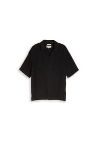 DENIM TOM TAILOR - Freizeithemd, Body-Fit, Kurzarm, Reverskragen, Herren - 10427 SEA SPRAY
