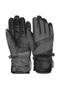 reusch - Fingerhandschuh Dario R-TEX XT Junior mit praktischem Klettverschluss - 7721 BLACK MELANGE