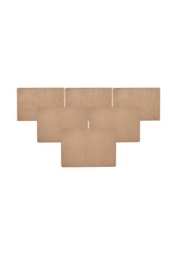 Ritzenhoff & Breker Platzmatten Evara 43 x 30 cm 6er Set - EVARA - braun