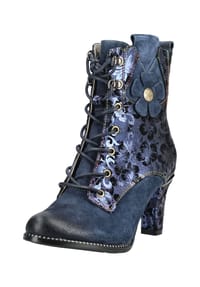 LAURA VITA® - Leder Stiefelette - Marine
