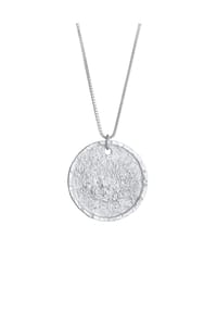 KUZZOÍ - Halskette Herren Coin Vintage Antike Münze 925Er Silber - Gold