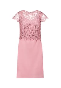 Vera Mont - Etuikleid mit Spitze - Dark Emerald