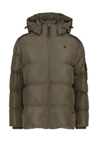 ALIFE AND KICKIN® - Steppjacke "James", abnehmbare Kapuze, für Herren - 6900 STONE