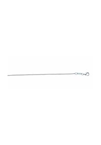 Adelia's - Damen Edelstahl Schlangen Halskette Ø 1 mm - silber