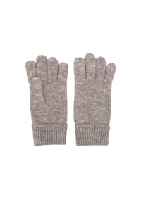 CAPO - Strickhandschuhe, melange - beige