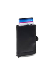 The Chesterfield Brand Albury - Albury Kreditkartenetui RFID Schutz Leder 7 cm - black