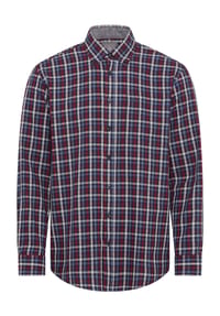 GALERIA - Flanellhemd, Langarm, Button-Down-Kragen, für Herren - 1 WOOD TRUSH