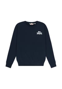 LONSDALE™ - Herren Rundhals Sweatshirt schmale Passform LONGRIDGE - Black