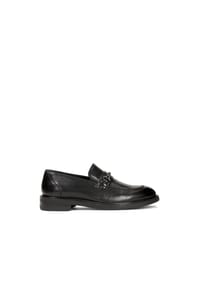 kazar - Elegante Leder-Slipper mit Schnalle - Rot