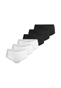 Nina von C. - Taillen Slip 6er Pack Secret - Beige / schwarz