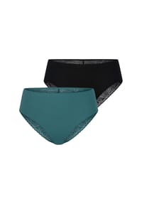 SCHIESSER - Tai-Slip Invisible Soft Lace - grün