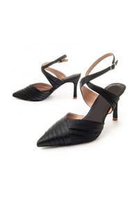 NYREX - Absatzschuh Festshoe Schwarz - schwarz