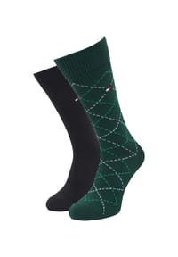 TOMMY HILFIGER - Socken, 2er-Pack, für Herren - 001 NAVY