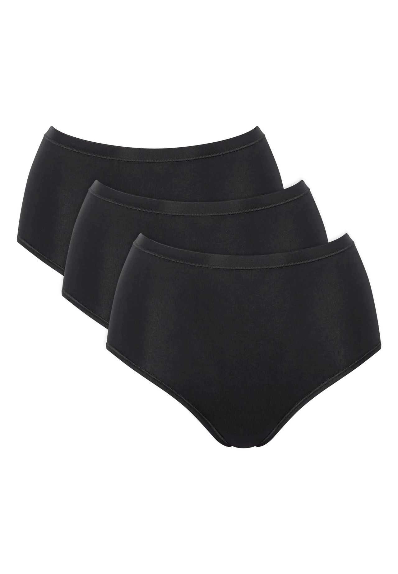 Sloggi Go Daily Cotton Panty, 3Er-Pack, FüR Damen, Schwarz, XL