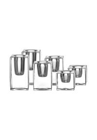 Ritzenhoff & Breker Kerzenhalter Candela 4 / 6 / 8 cm 6er Set transparent - CANDELA - transparent