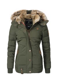 MARIKOO® - Winterjacke Nekoo - Beige