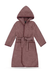normani® - Kinder Bademantel aus Bio-Baumwolle Ljubljana - Beige