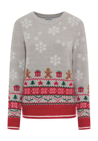 MANGUUN - Weihnachtspullover, für Damen - 1 FAIR ISLE 1
