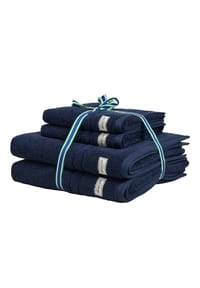 GANT - Handtuch/Duschtuch-Set, 4-teilig - PREMIUM TOWEL, Frottee - Dunkelgrau