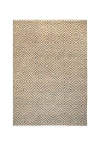 Kayoom - Wohnzimmer Teppich – Webteppich Aperitif 310 - beige - braun