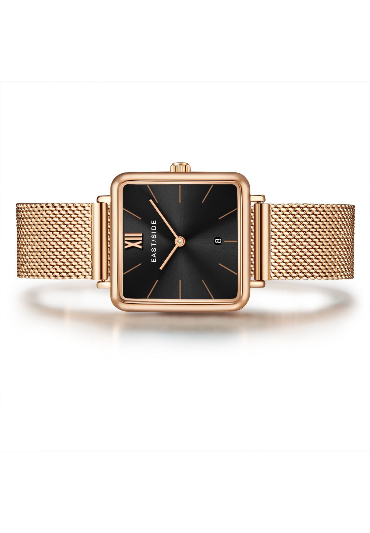 EAST / SIDE Damen Armband-Uhr Grand roségold Edelstahl roségold 