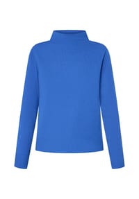 BETTY BARCLAY - Basic-Strickpullover mit Stehkragen - beige