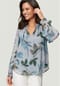 zero Shirtbluse, Split-Neck, für Damen Bild 4