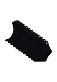 HEAD® - Unisex Quarter Socken, 12er Pack - All Sports Training Quarter 12P, Logo, einfarbig - 2xSchwarz/Weiß/Dunkelblau