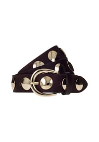 B.BELT - Gürtel Leder - black