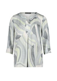 BETTY BARCLAY - Schlupfbluse mit Muster - Mint/Green