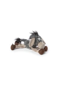sigikid® - Kuscheltier Don Donkey , BeastsTown ,  für Erwachsene und Kinder - grau