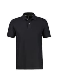 LRS - Sportives Polo mit Cool & Dry Funktion und Rippbündchen - BLACK