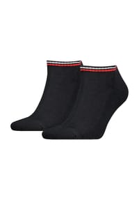 TOMMY HILFIGER - Sneakersocken, Rippbündchen - 001 WHITE